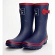 Evercreatures navy málna rövidszárú gumicsizma Evercreatures navy málna rövidszárú gumicsizma