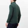 Kép 3/8 - Tom Joule Hillside 1/4 cipzáros férfi pulóver - Zöld Racing Green XXL-es méretben