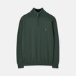 Kép 7/8 - Tom Joule Hillside 1/4 cipzáros férfi pulóver - Zöld Racing Green XXL-es méretben