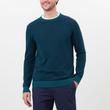Tom Joule Jarvis férfi pamut pulóver - Sötétzöld csíkos Dark Green Tom Joule Jarvis férfi pamut pulóver - Sötétzöld csíkos Dark Green