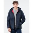 Tom Joule Snug navy-kék, vízálló steppelt férfi kabát Tom Joule Snug navy-kék, vízálló steppelt férfi kabát