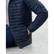 Tom Joule Snug navy-kék, vízálló steppelt férfi kabát Tom Joule Snug navy-kék, vízálló steppelt férfi kabát
