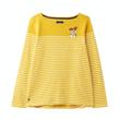 Joules Harbour hosszú ujjú jersey top kutyus hímzéssel Joules Harbour hosszú ujjú jersey top kutyus hímzéssel