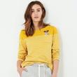 Joules Harbour hosszú ujjú jersey top kutyus hímzéssel Joules Harbour hosszú ujjú jersey top kutyus hímzéssel