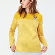 Joules Harbour hosszú ujjú jersey top kutyus hímzéssel Joules Harbour hosszú ujjú jersey top kutyus hímzéssel