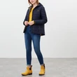 Kép 5/12 - Joules navy kék steppelt, összecsomagolható, esőálló kabát