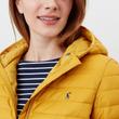 Joules antik gold sárga steppelt, összecsomagolható, esőálló kabát Joules antik gold sárga steppelt, összecsomagolható, esőálló kabát