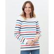 Tom Joule Harbour hosszú ujjú jersey kék piros csíkos top Tom Joule Harbour hosszú ujjú jersey kék piros csíkos top