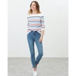Kép 5/8 - Tom Joule Harbour hosszú ujjú jersey kék piros csíkos top 40 (M)-es