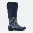 Joules navy-kék virágos gumicsizma hátul betoldással Joules navy-kék virágos gumicsizma hátul betoldással