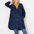 Joules Waybridge navy-kék méhecskés csomagolható hosszú esőkabát Joules Waybridge navy-kék méhecskés csomagolható hosszú esőkabát