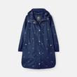 Joules Waybridge navy-kék méhecskés csomagolható hosszú esőkabát Joules Waybridge navy-kék méhecskés csomagolható hosszú esőkabát