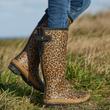 Joules leopárd mintás hosszúszárú gumicsizma Joules leopárd mintás hosszúszárú gumicsizma