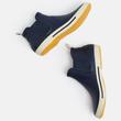 Joules Rainwell navy-kék női gumi tréner sárga talppal Joules Rainwell navy-kék női gumi tréner sárga talppal