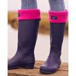 Joules Welton pink színű csizmazokni hosszúszárú csizmához Joules Welton pink színű csizmazokni hosszúszárú csizmához