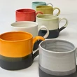Kép 2/2 - Porcelán világos zöld színű közepes bögre