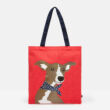 Kép 4/10 - Tom Joule vászon kutyusos bevásárló táska - Lulu Shopper