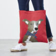 Kép 3/10 - Tom Joule vászon kutyusos bevásárló táska - Lulu Shopper