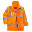 Kép 1/2 - PORTWEST Hi-Vis Extreme Parka esőkabát sárga és narancs