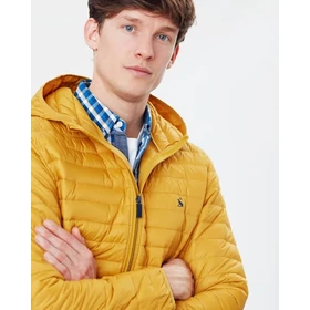 Tom Joule Snug antik gold sárga, esőálló, steppelt férfi kabát