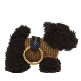 Joules fekete kutyusos kulcstartó - Fekete Skót Terrier