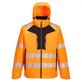 PORTWEST DX466 Hi-Vis prémium vízálló lélegző 4 az 1-ben kabát narancs és sárga