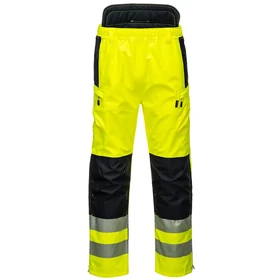 PORTWEST PW3 Hi-Vis Extreme láthatósági esőnadrág sárga-fekete és narancs-fekete