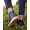 Joules Rainwell navy-kék női gumi tréner sárga talppal