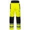 PORTWEST PW3 Hi-Vis Extreme láthatósági esőnadrág sárga-fekete és narancs-fekete