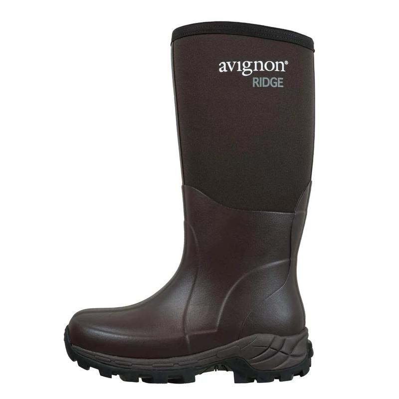 AVIGNON RIDGE HIGH barna gumicsizma extra hidegre 12,5 mm vastag neoprén belső