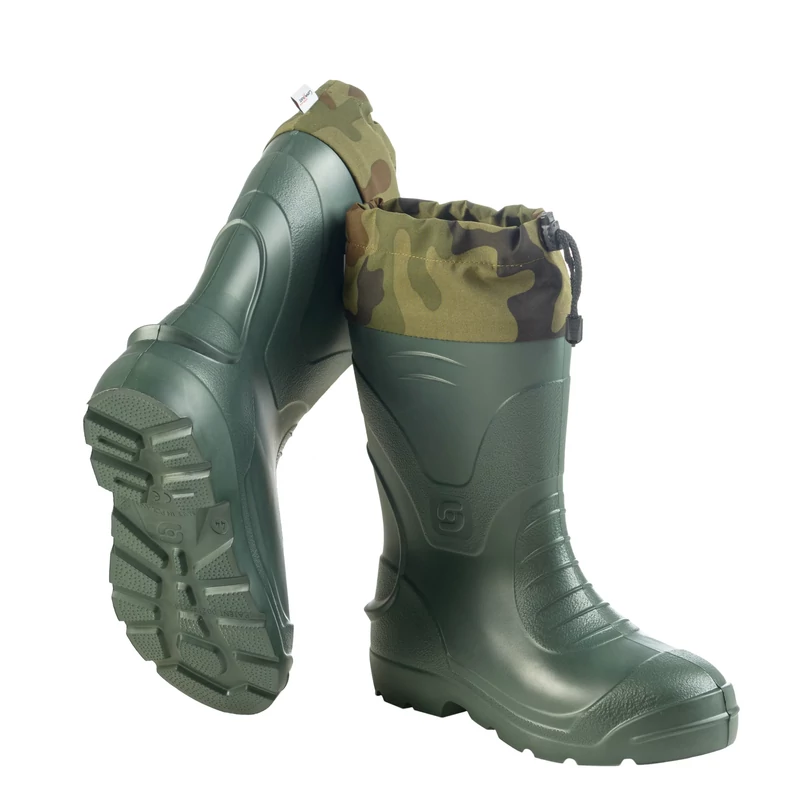 Camminare – VOYAGER Camo rövid szárú EVA csizma, ZÖLD (-30°C)