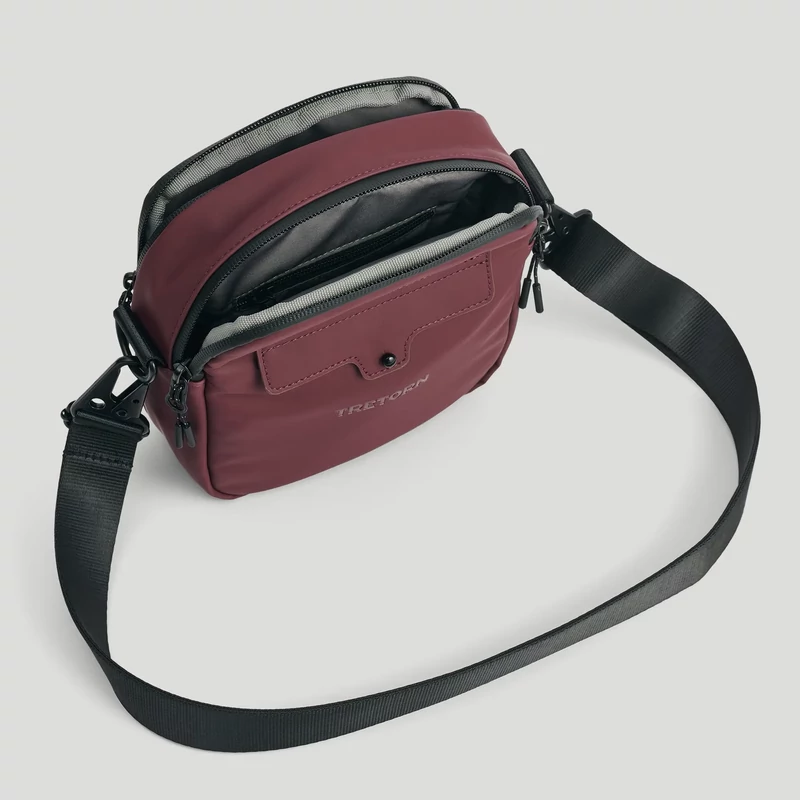 Tretorn PU Crossbody burgundy színű táska