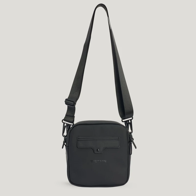 Tretorn PU Crossbody fekete táska - Jet Black 