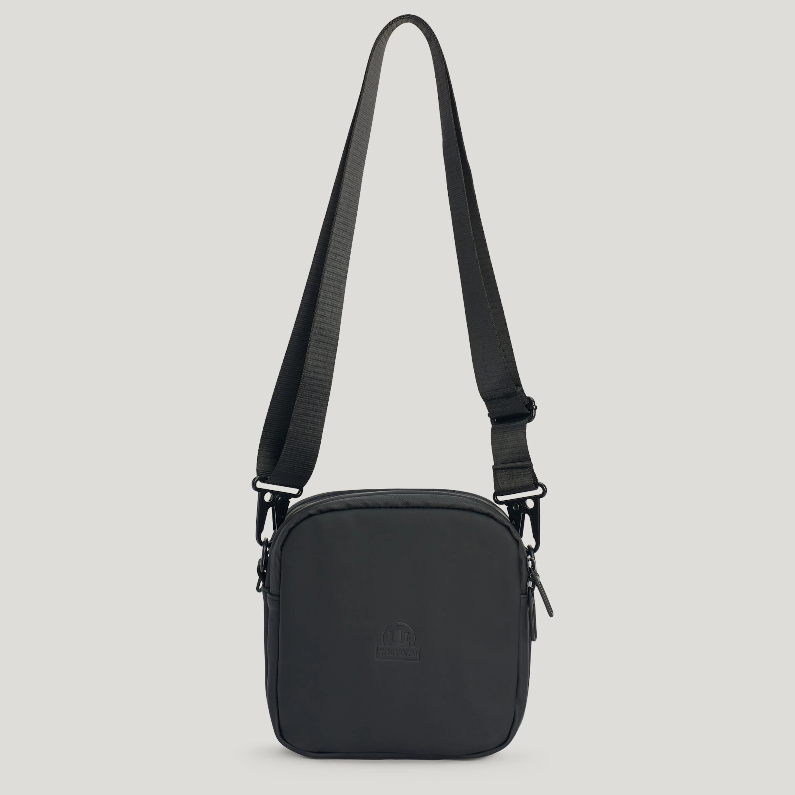 Tretorn PU Crossbody fekete táska - Jet Black 