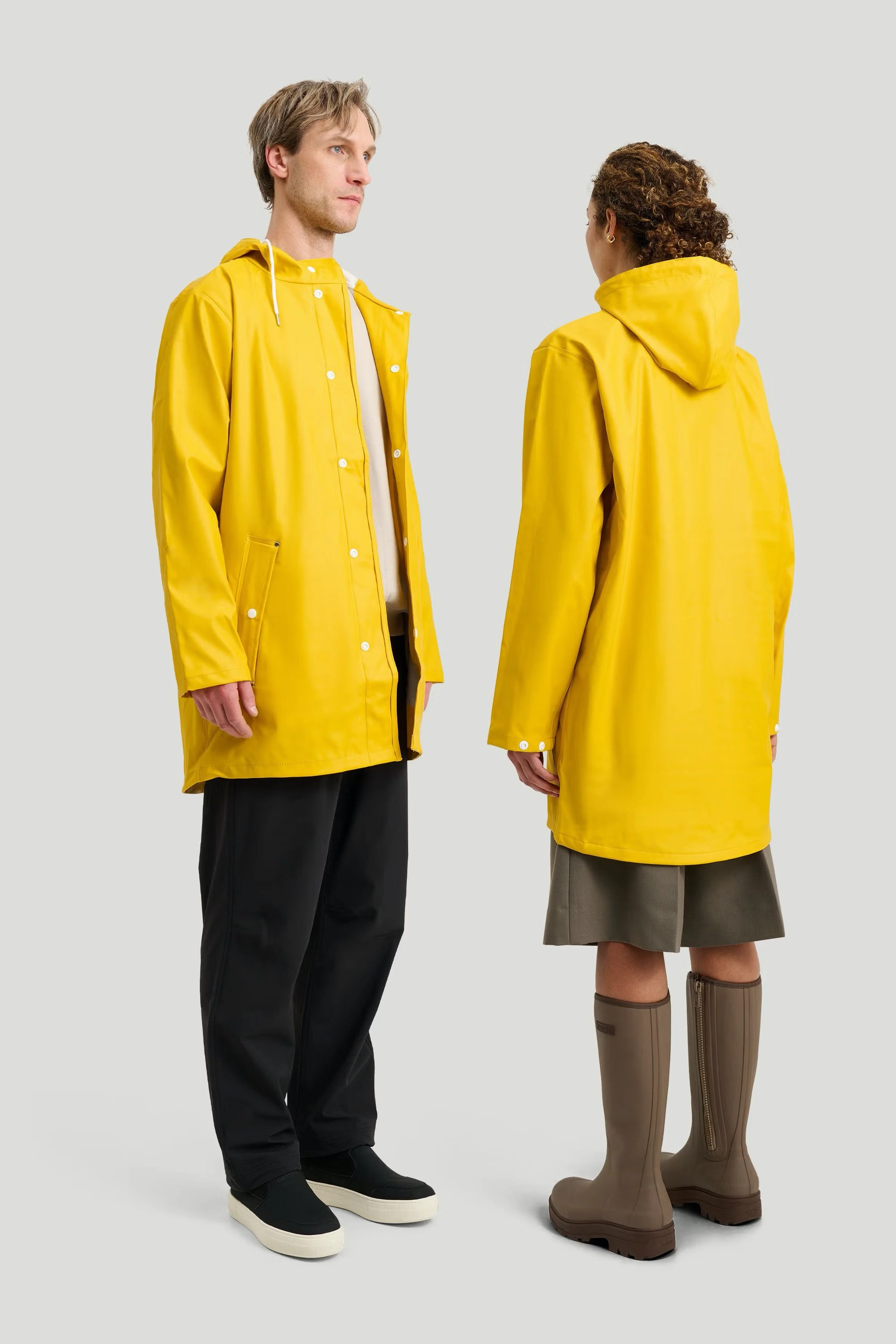 TRETORN WINGS unisex esőkabát - sárga Spectra yellow